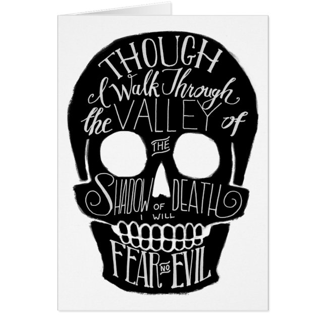 El valle de la sombra de la muerte (Frente)