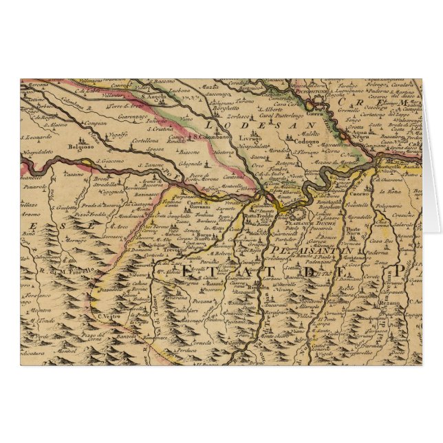 El valle del río Po de Italia (Anverso (Horizontal))