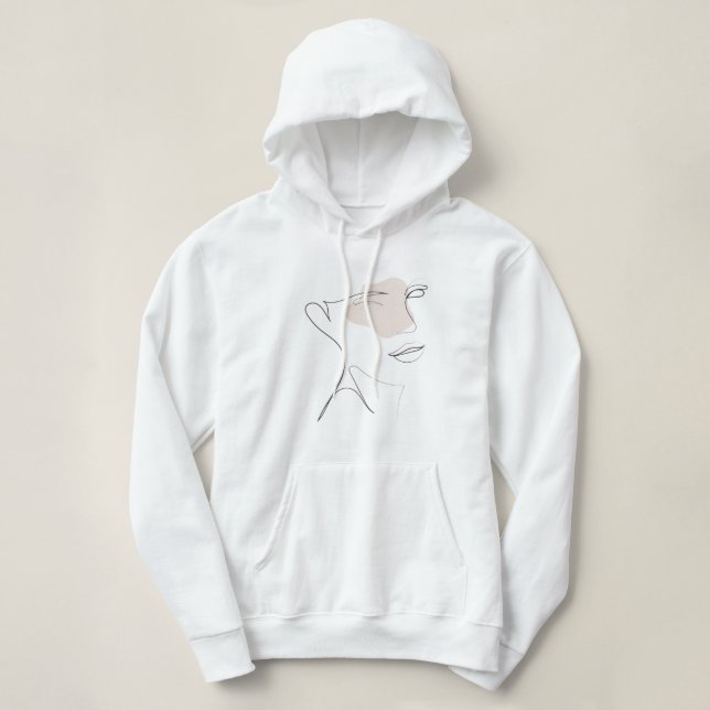 El valor de una mujer – Sudaderas con capucha (Diseño del anverso)