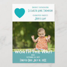 El valor moderno de la espera - Invitación de adop