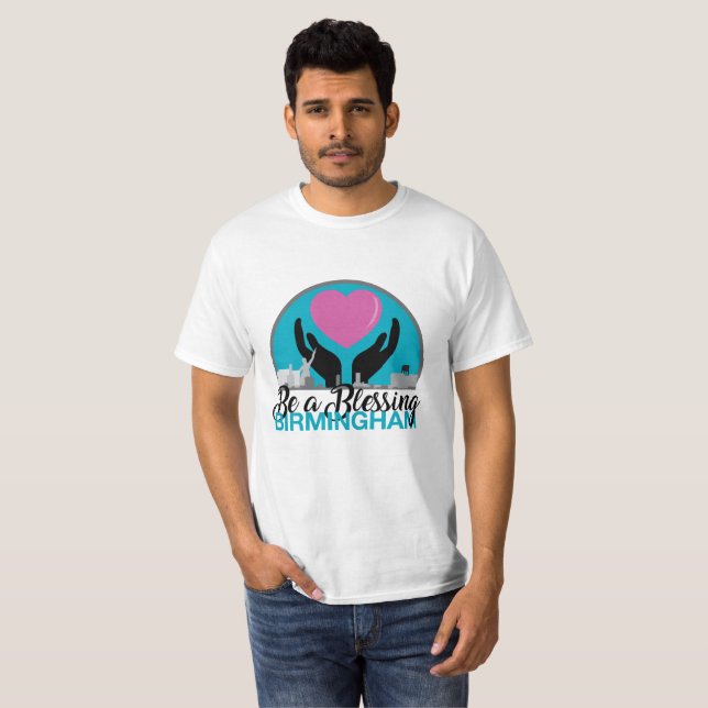 El valor sea una camiseta de la bendición (Anverso completo)