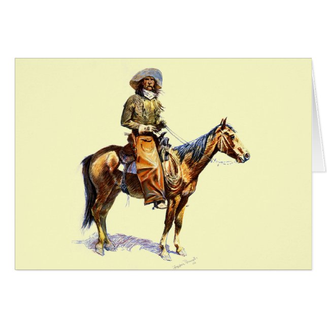 El vaquero (Anverso (Horizontal))