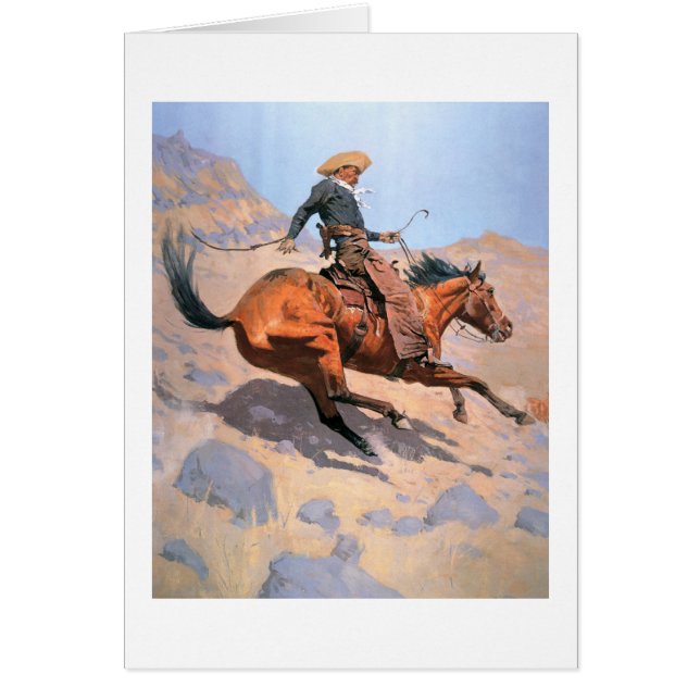 El vaquero (aceite en lona) (Frente)