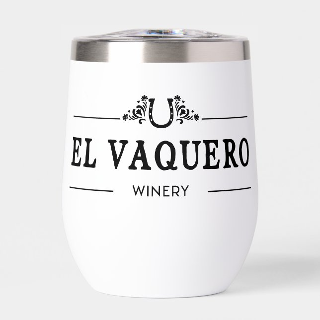 El Vaquero Wine Tumblr (Frente)