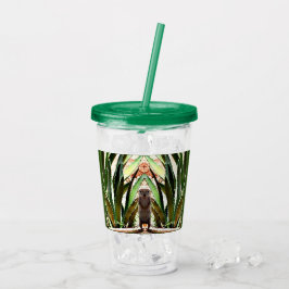 "El vaso de acrílico del rey" bebida