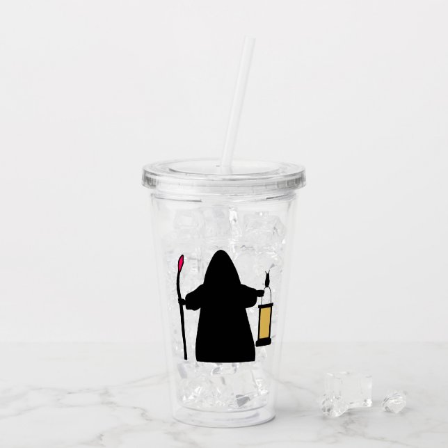 El vaso de acrílico The Wizard (Reverso (hielo))