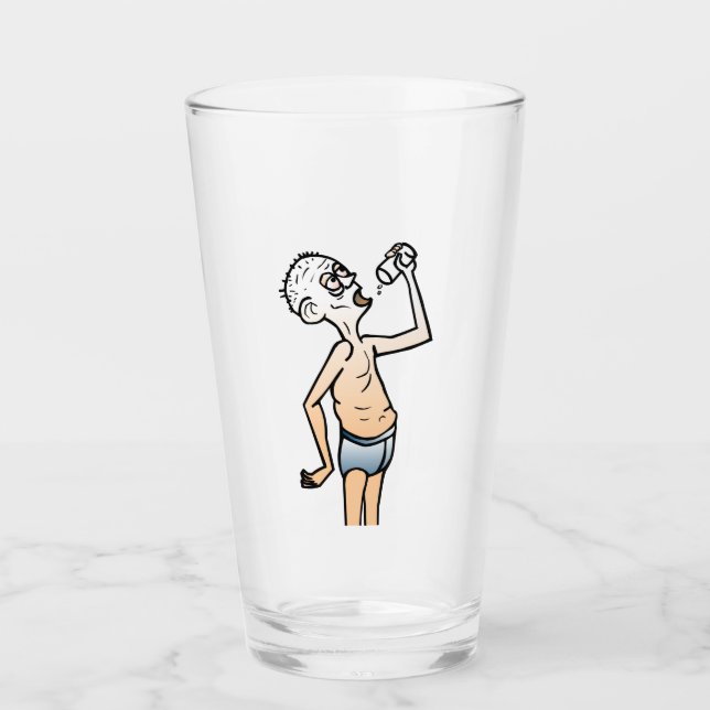 El vaso del hombre sediento (Anverso)