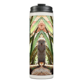 "El vaso termal de la bebida del rey" ardilla de