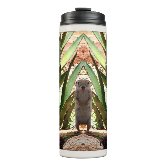 "El vaso termal de la bebida del rey" ardilla de (Anverso)