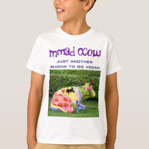 el vegano divertido embroma la camisa