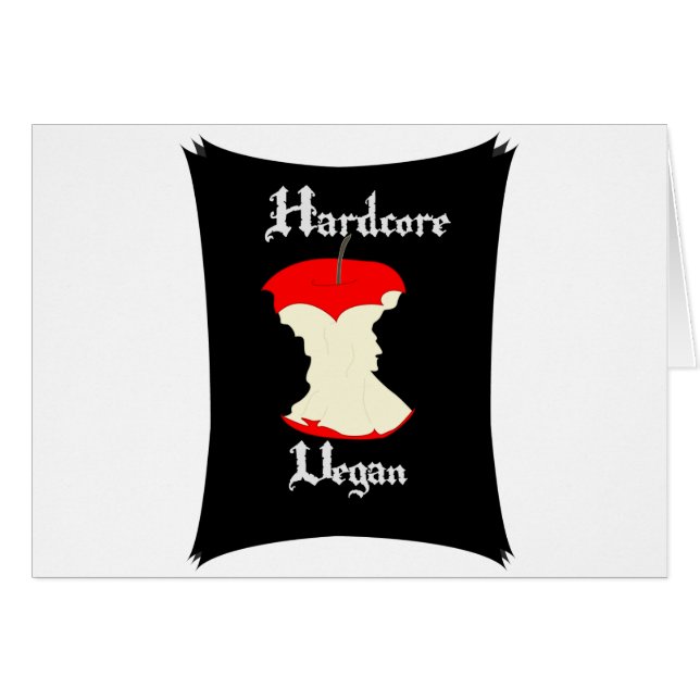 El vegano incondicional Apple diseña (Anverso (Horizontal))