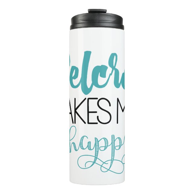 El Velcro me hace el vaso feliz (Anverso)