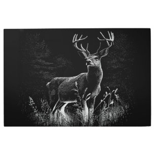 El venado majestuoso en la naturaleza - Arte blanc