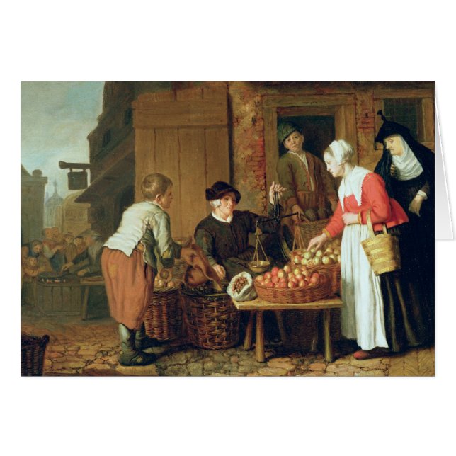 El vendedor de la fruta (Anverso (Horizontal))