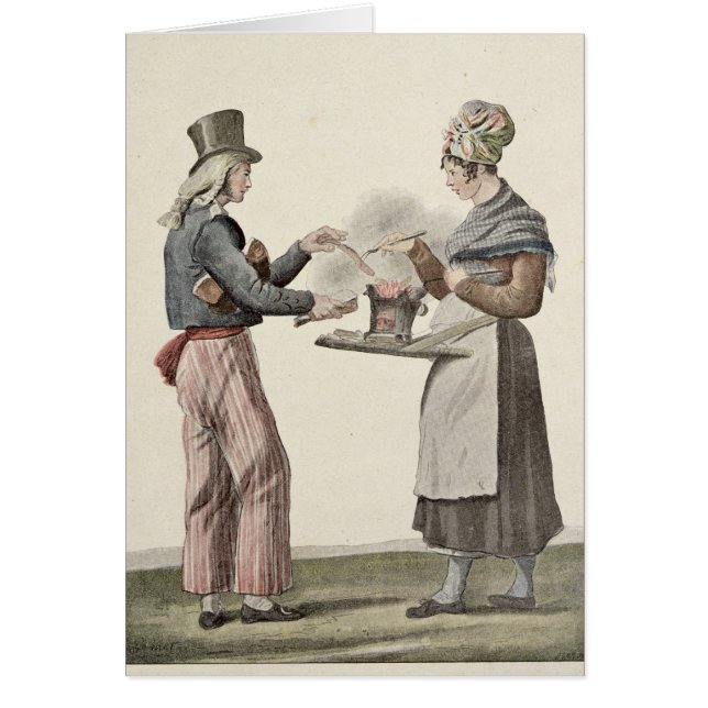 El vendedor de la salchicha (Frente)