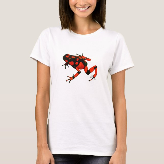 el veneno fart camisa para mujer de la rana de las (Anverso)