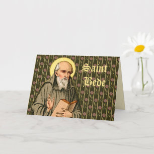 El Venerable Beda predicando (P 008) Tarjeta genér