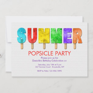 El verano hace estallar invitaciones