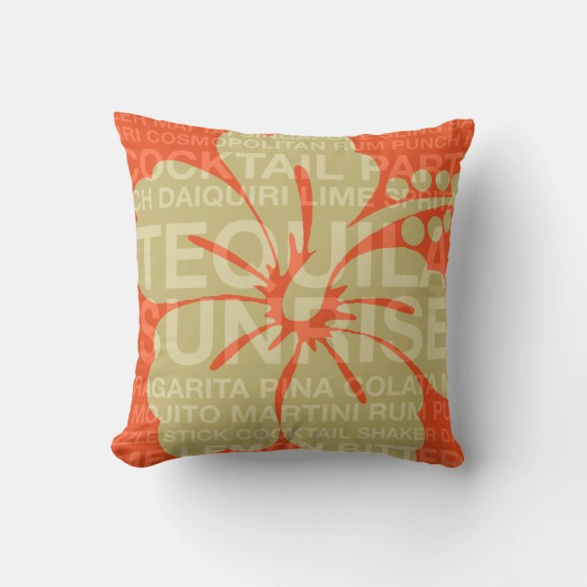 El verano redacta los cócteles y las almohadas del (Anverso)