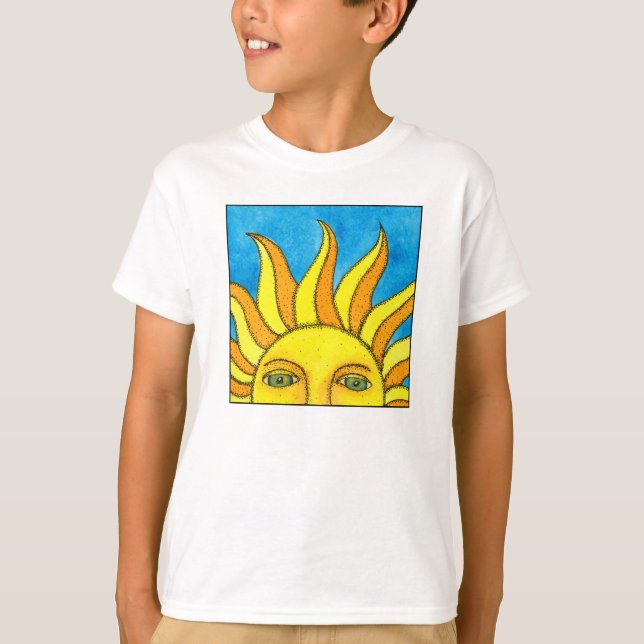 El verano Sun embroma la camiseta (Anverso)