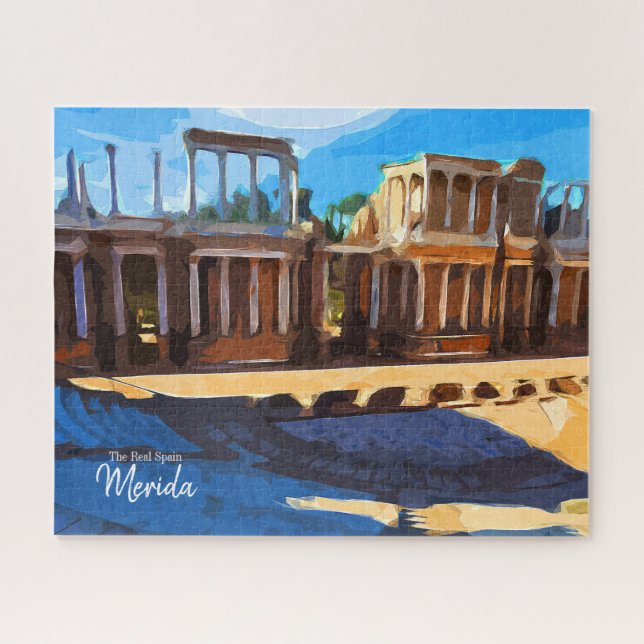 El verdadero rompecabezas de la España Merida Jigs (Horizontal)