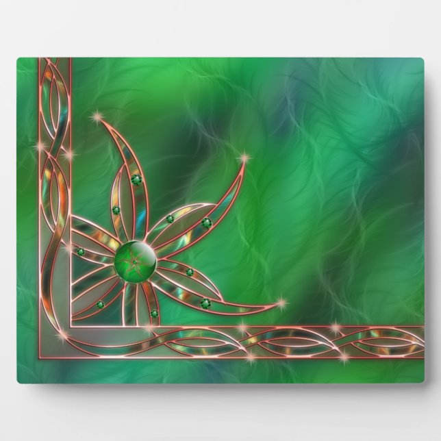 El verde como placa fotográfica de hierba (Frente)