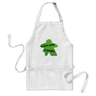 El verde de Soylent es delantal de Meeple