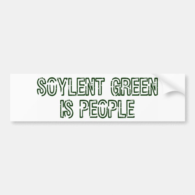 El verde de Soylent es pegatina para el (Frente)