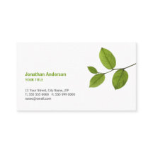 El verde deja la tarjeta de visita