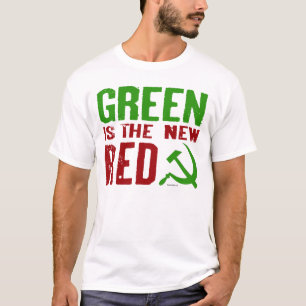 El verde es el nuevo camisetas rojo