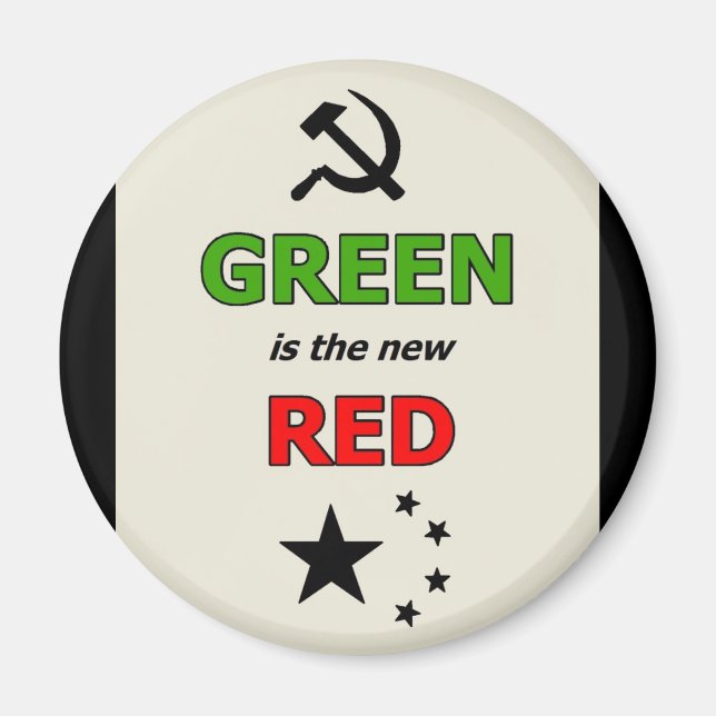 El verde es el nuevo imán rojo (Frente)