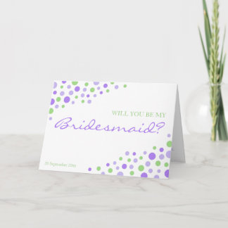 El verde morado moderno fantasmal es mi invitación