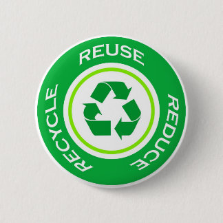 El verde recicla - el botón