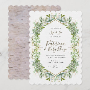 El verdor del invierno sorbe y ve la invitación