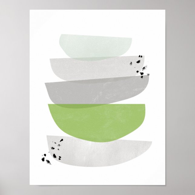 el verdor resume, impresión minimalista del poster (Frente)