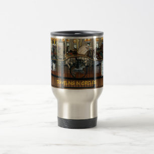 El viajar en taza del viaje de los círculos