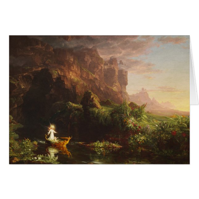 El Viaje de la Vida: Infancia - Thomas Cole (Anverso (Horizontal))