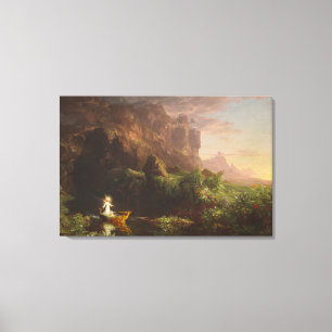 El Viaje de la Vida: Niñez, 1842 (aceite en lienzo