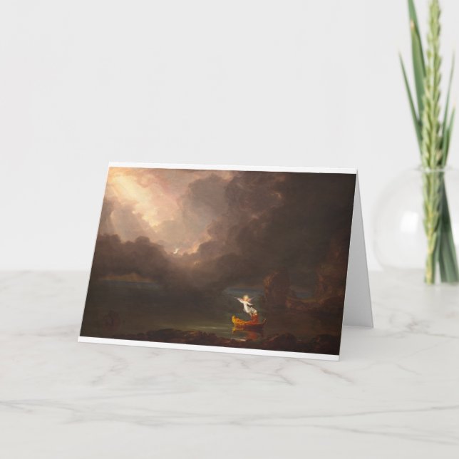 El viaje de la vida: Tarjeta de felicitación de la (Anverso)