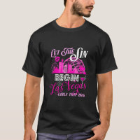 El viaje de los Chicas de Las Vegas en la camiseta