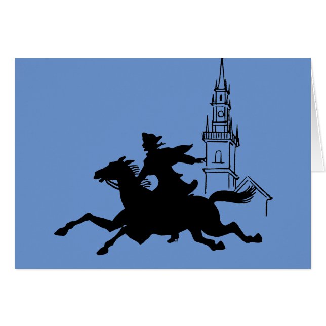 El viaje de Paul Revere (Anverso (Horizontal))