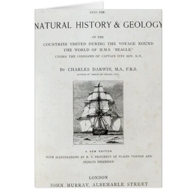 El viaje del beagle (Frente)