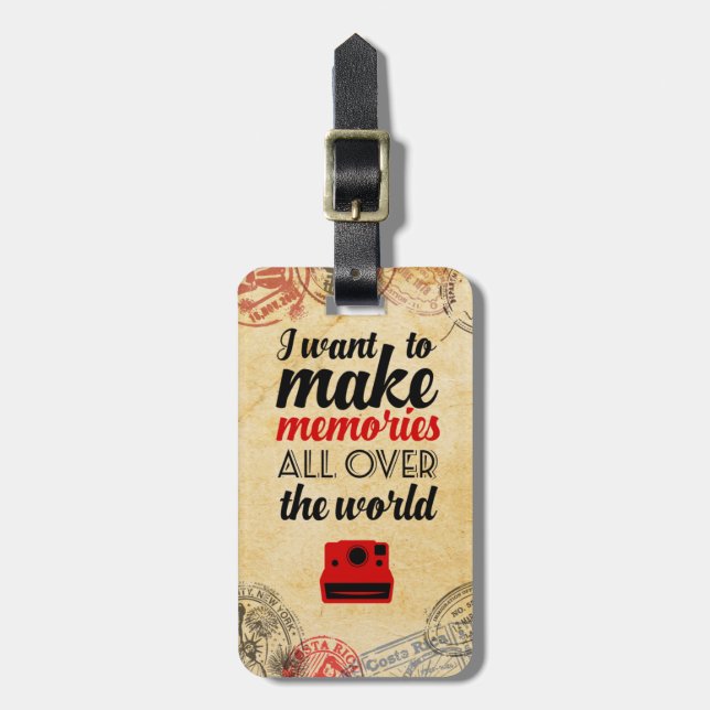 El viaje sella la etiqueta (Frente Vertical)