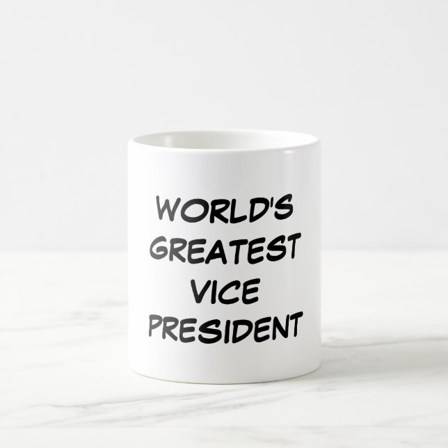 El "vicepresidente más grande" taza del mundo (Centro)