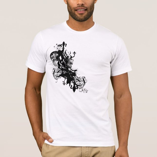 El Victorian se pregunta al lado de la camiseta (Anverso)