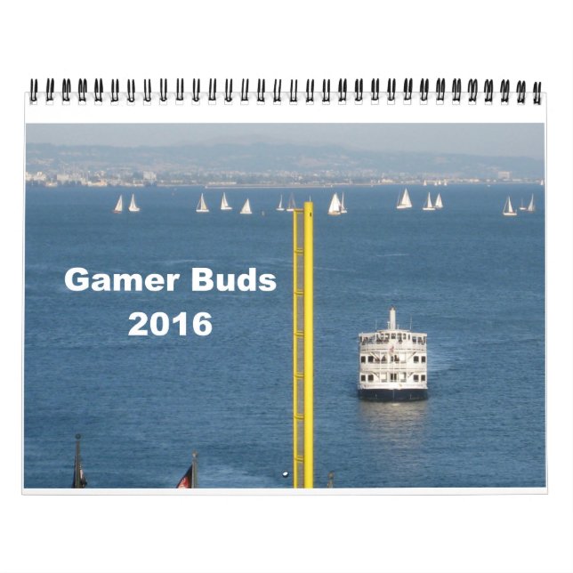 El videojugador florece el calendario 2016 (Tapa)