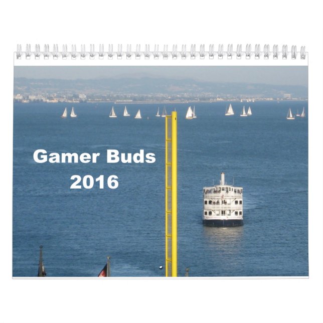 El videojugador florece el calendario 2016 (Tapa)