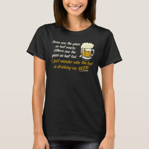 ¿El vidrio es semilleno? Camisetas