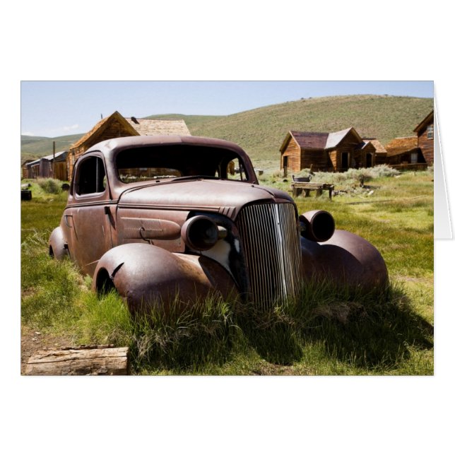 El viejo Chevy abandonado (Anverso (Horizontal))