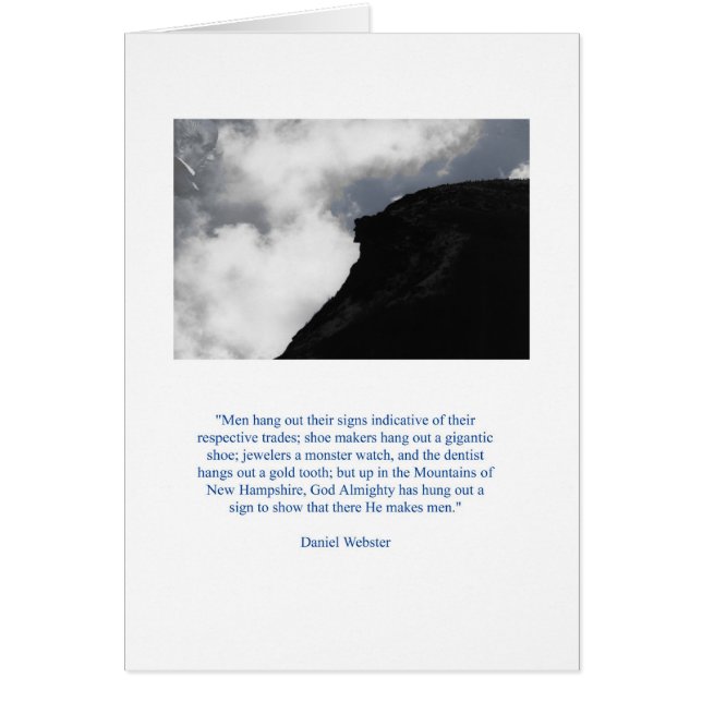 El viejo de Daniel Webster (Frente)